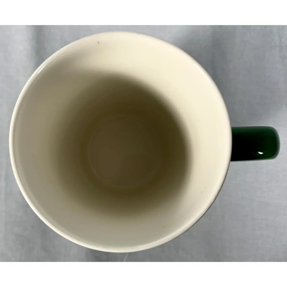 Starbucks Ceramic Coffee Mug Green 2021 12 Oz 5